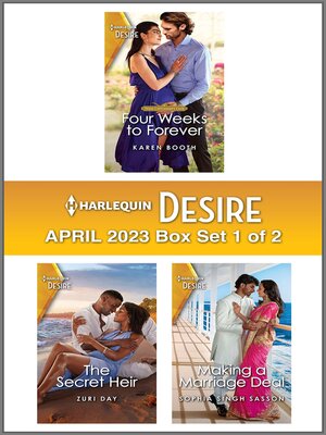 cover image of Harlequin Desire April 2023--Box Set 1 of 2